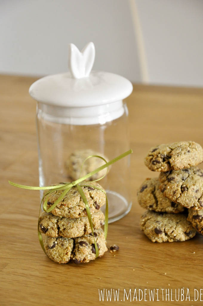 Quinoa Kekse mit Datteln &amp; Schokotropfen - Made with Luba - Kreativer ...